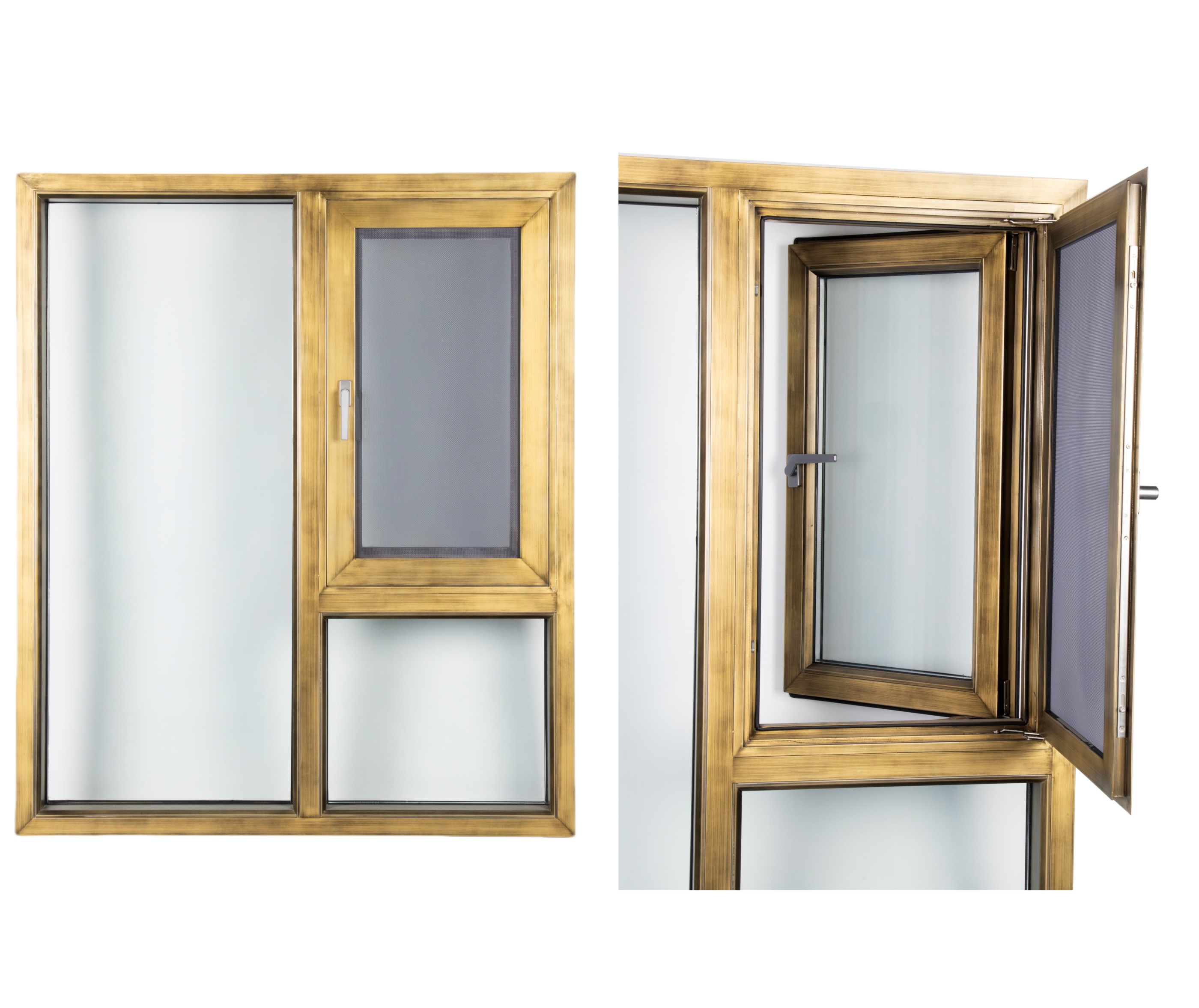SUS A128 Turn window with picture window